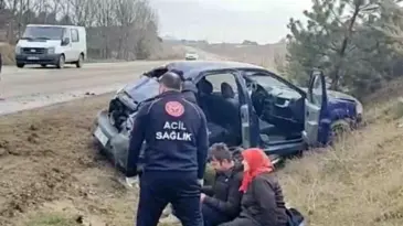 Kastamonu’da Takla Atan Araçta 3 Yaralı
