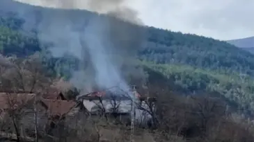 Kastamonu’da Ahşap Ev Yandı