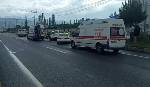 Tosya’da Trafik Kazası: 5 Yaralı