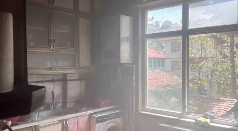Tosya’da Mutfakta Yangın Çıktı